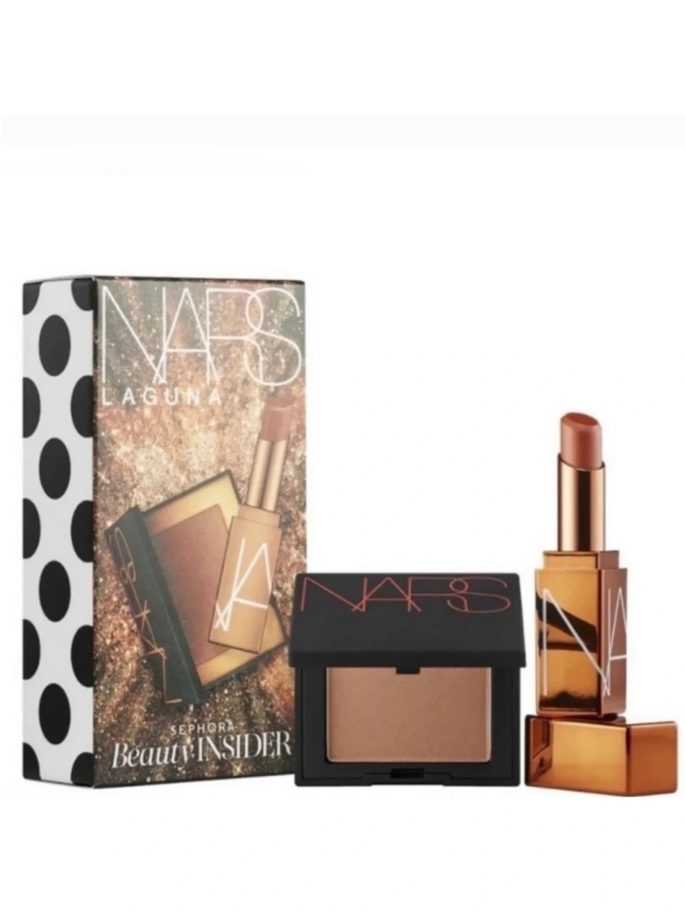 NARS Laguna Bronzer & Lipstick Duo — Bronze